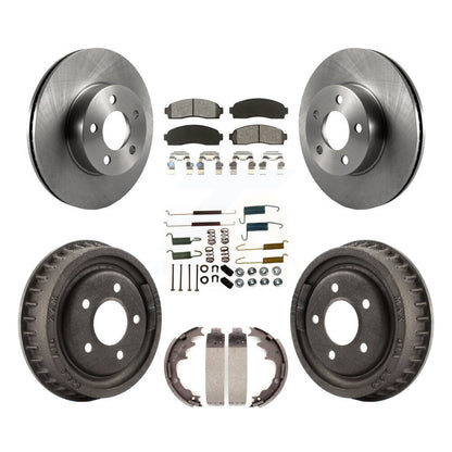 Disc Rotors and Semi-Metallic Brake Pads Kit-K8S-103829 - Kit.bestparts.ca