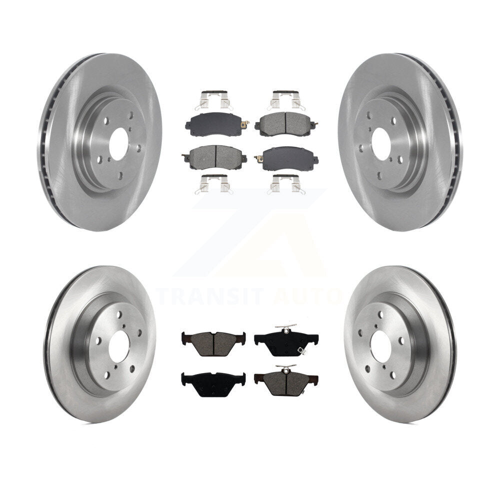 Disc Rotors and Semi-Metallic Brake Pads Kit-K8S-103880 - Kit.bestparts.ca