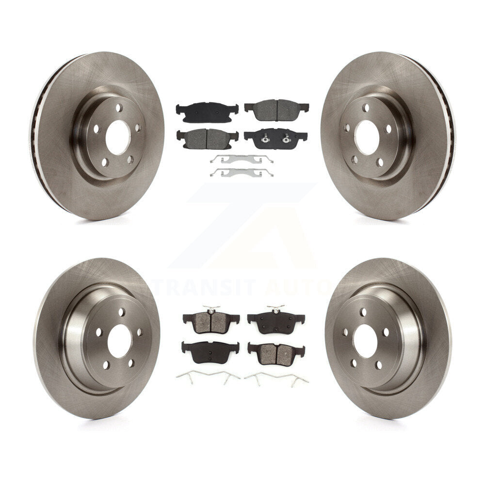 Disc Rotors and Semi-Metallic Brake Pads Kit-K8S-103885 - Kit.bestparts.ca