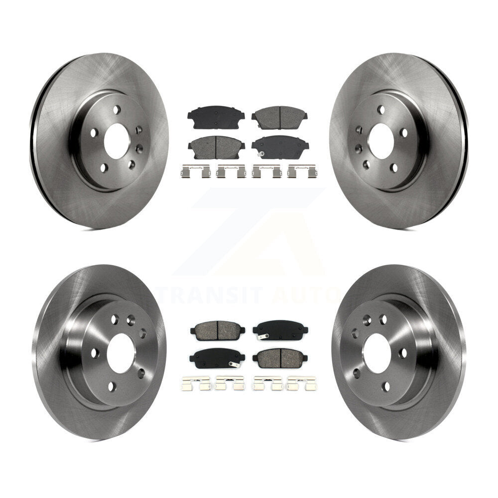 Disc Rotors and Semi-Metallic Brake Pads Kit-K8S-103938 - Kit.bestparts.ca