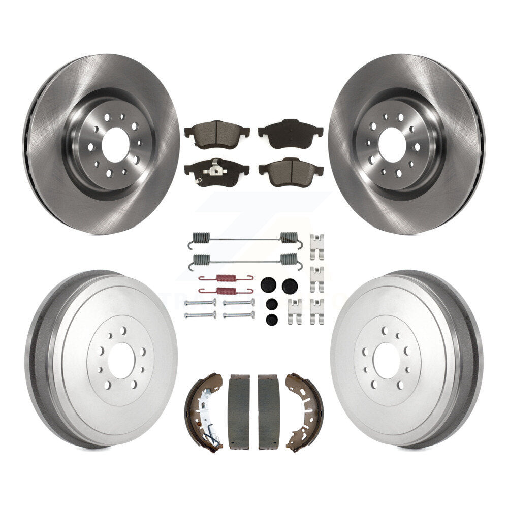 Disc Rotors and Semi-Metallic Brake Pads Kit-K8S-104066 - Kit.bestparts.ca