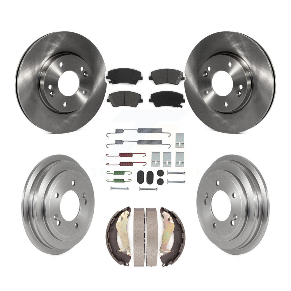 Disc Rotors and Semi-Metallic Brake Pads Kit-K8S-104070 - Kit.bestparts.ca
