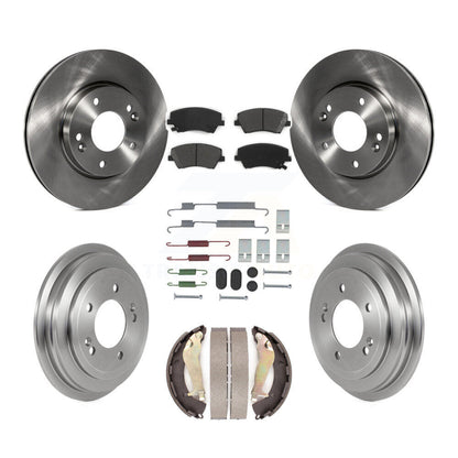 Disc Rotors and Semi-Metallic Brake Pads Kit-K8S-104070 - Kit.bestparts.ca