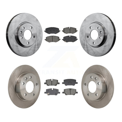 Disc Rotors and Semi-Metallic Brake Pads Kit-K8S-104111