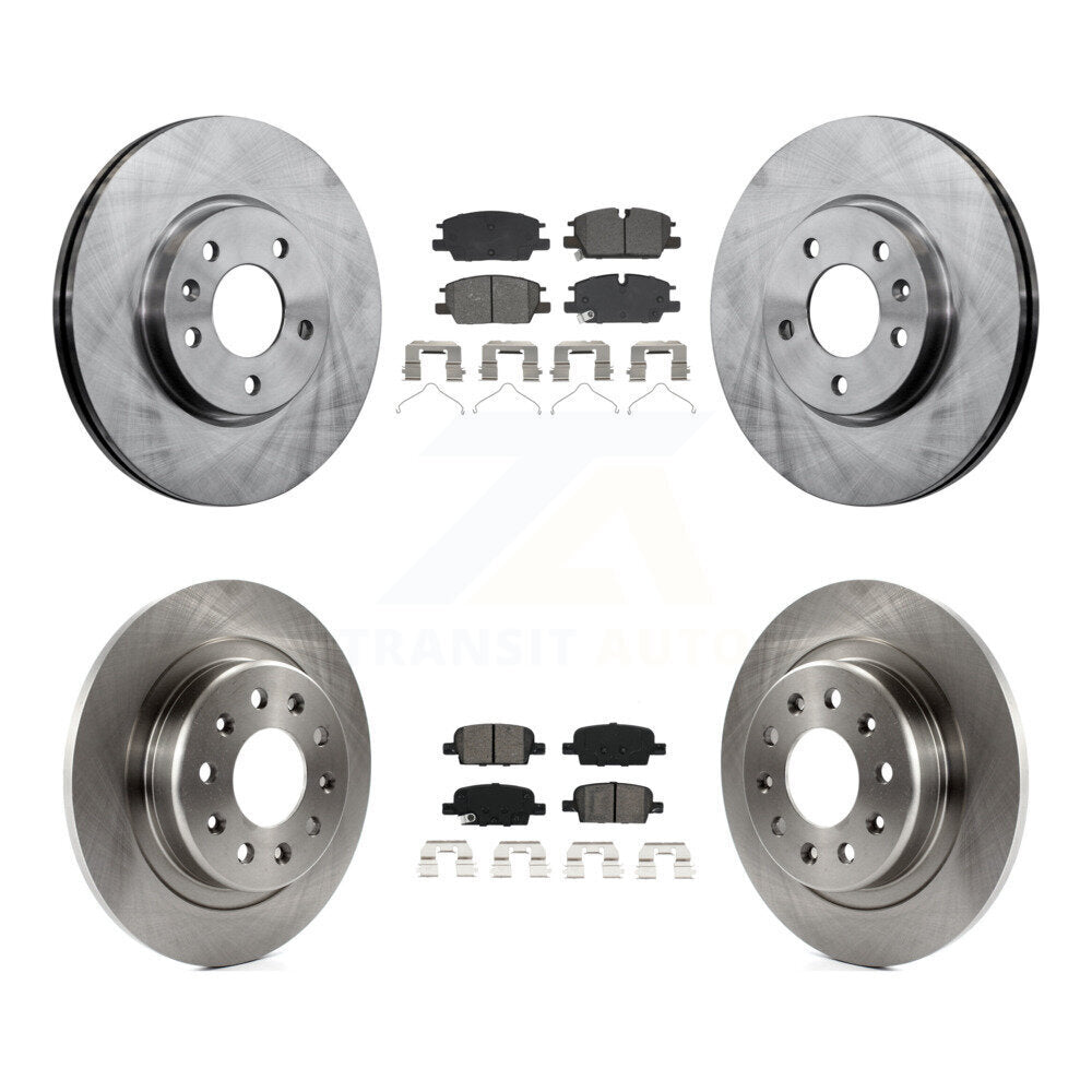 Disc Rotors and Semi-Metallic Brake Pads Kit-K8S-104115 - Kit.bestparts.ca Kit.bestparts.ca
