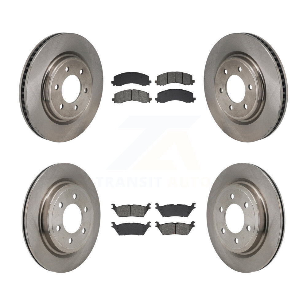 Disc Rotors and Semi-Metallic Brake Pads Kit-K8S-104126 Kit.bestparts.ca