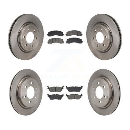 Disc Rotors and Semi-Metallic Brake Pads Kit-K8S-104126
