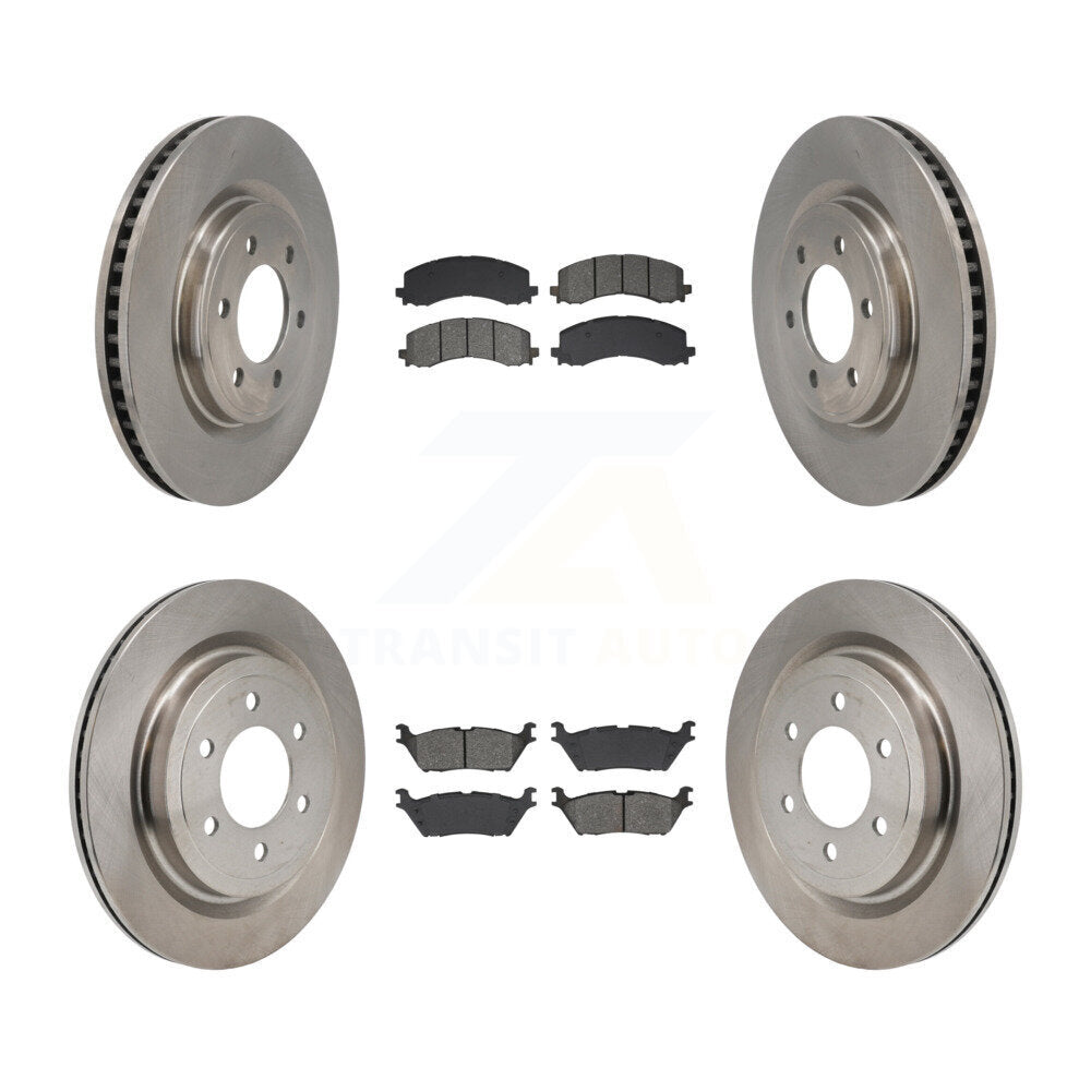 Disc Rotors and Semi-Metallic Brake Pads Kit-K8S-104140 Kit.bestparts.ca