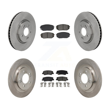 Disc Rotors and Semi-Metallic Brake Pads Kit-K8S-104141