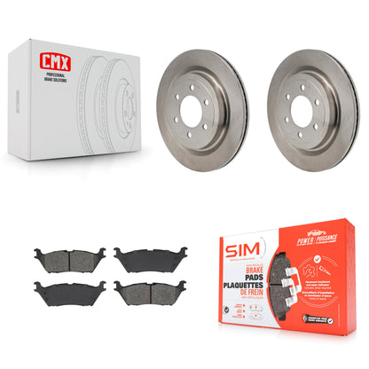 Disc Rotors and Semi-Metallic Brake Pads Kit-K8S-104190