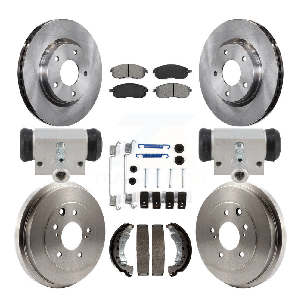 Disc Rotors and Semi-Metallic Brake Pads Kit-K8S-104218 Kit.bestparts.ca