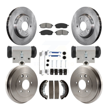 Disc Rotors and Semi-Metallic Brake Pads Kit-K8S-104218