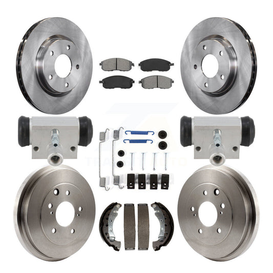 Disc Rotors and Semi-Metallic Brake Pads Kit-K8S-104218