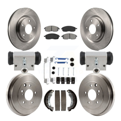 Disc Rotors and Semi-Metallic Brake Pads Kit-K8S-104219