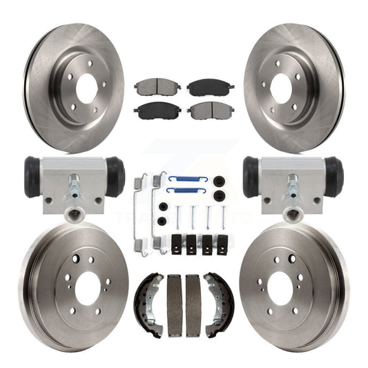 Disc Rotors and Semi-Metallic Brake Pads Kit-K8S-104219