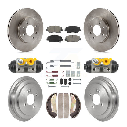 Disc Rotors and Semi-Metallic Brake Pads Kit-K8S-104221 - Kit.bestparts.ca