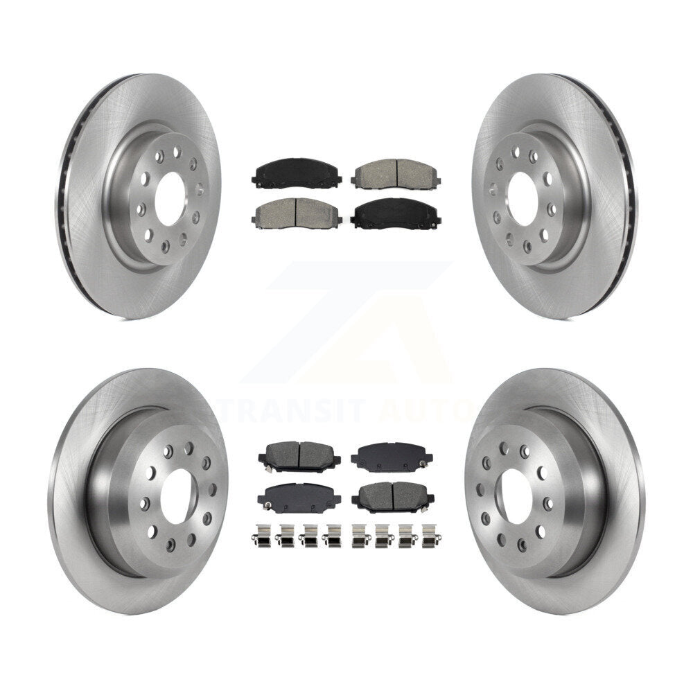 Disc Rotors and Semi-Metallic Brake Pads Kit-K8S-104254 - Kit.bestparts.ca