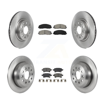 Disc Rotors and Semi-Metallic Brake Pads Kit-K8S-104256 - Kit.bestparts.ca