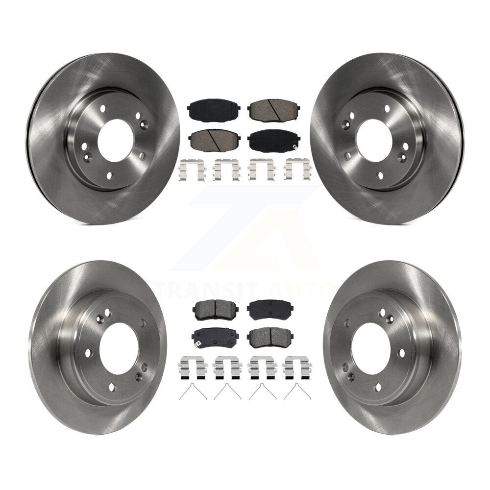 Disc Rotors and Semi-Metallic Brake Pads Kit-K8S-104258 - Kit.bestparts.ca