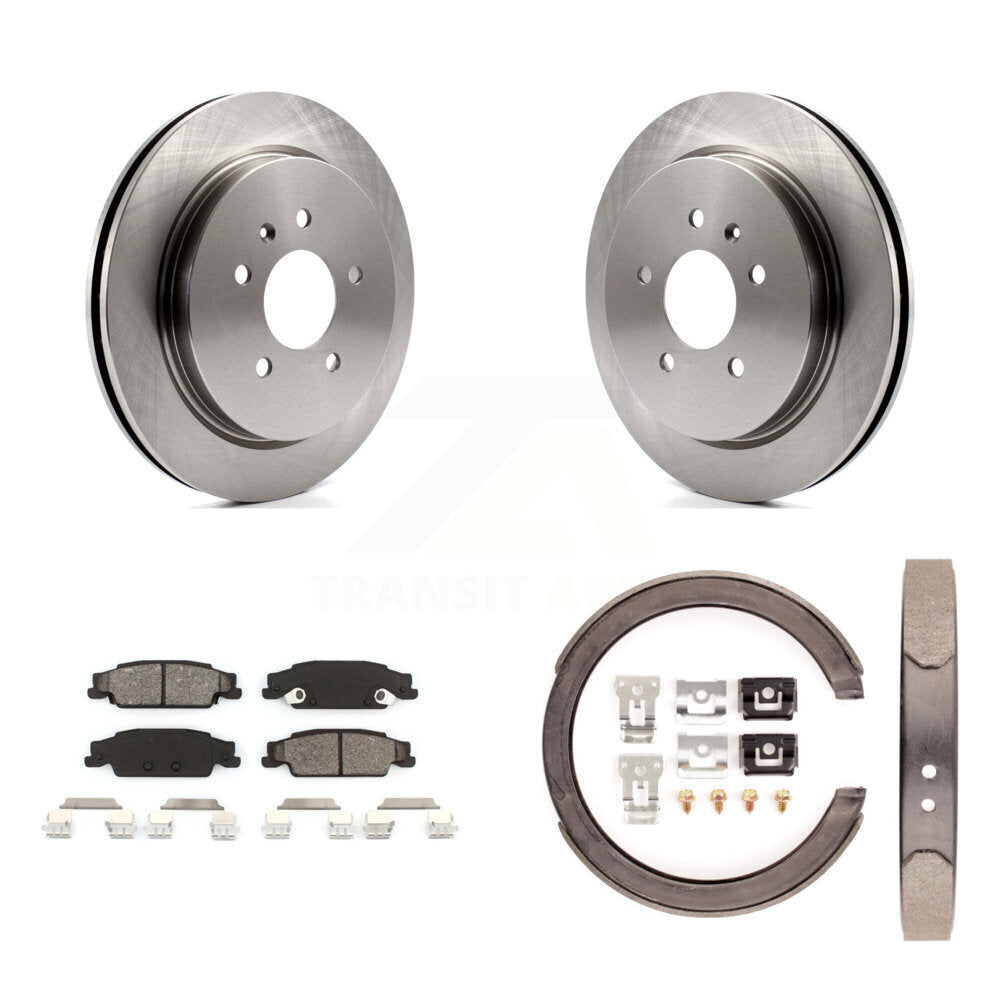 Disc Rotors and Semi-Metallic Brake Pads Kit-K8S-104401 - Kit.bestparts.ca