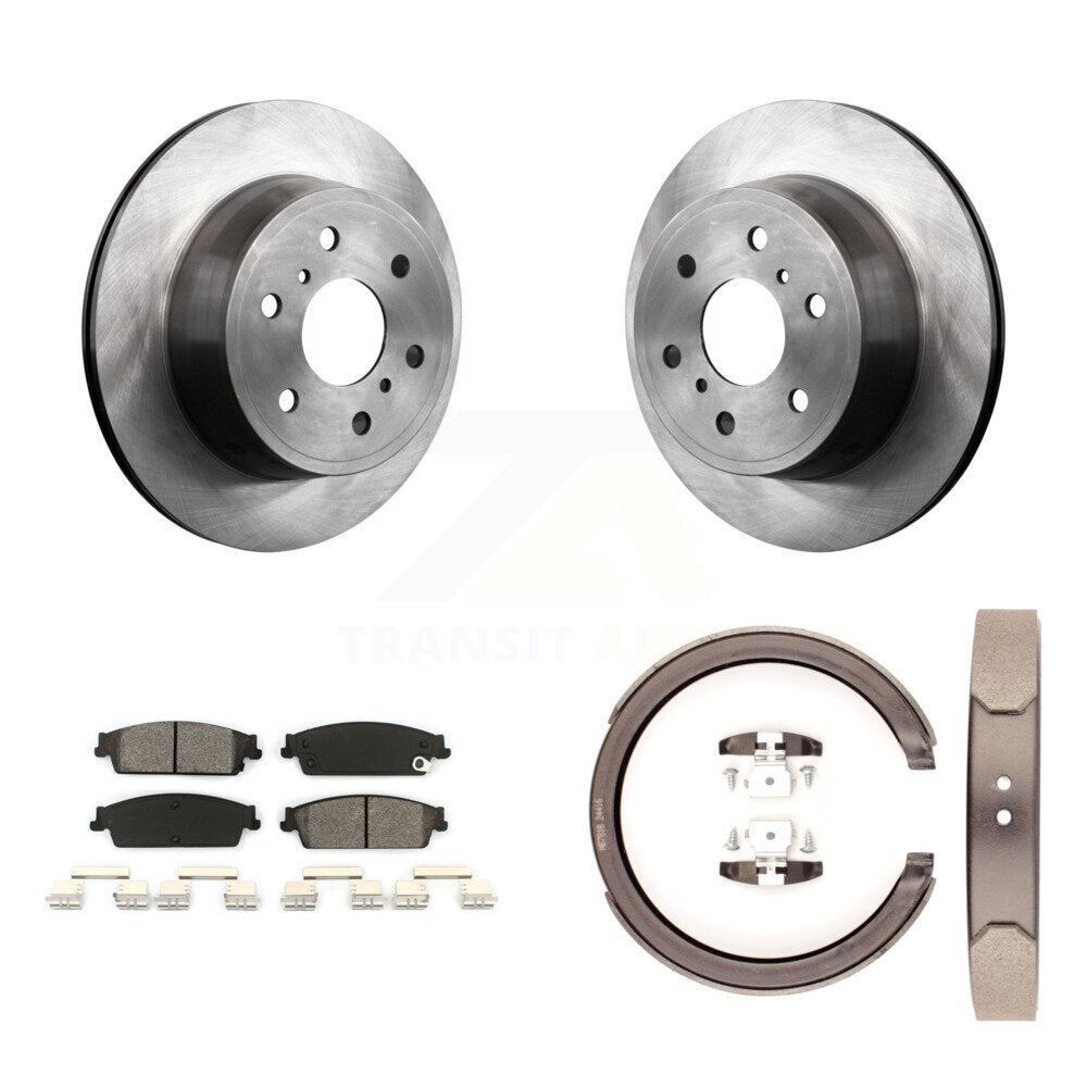 Disc Rotors and Semi-Metallic Brake Pads Kit-K8S-104408 - Kit.bestparts.ca