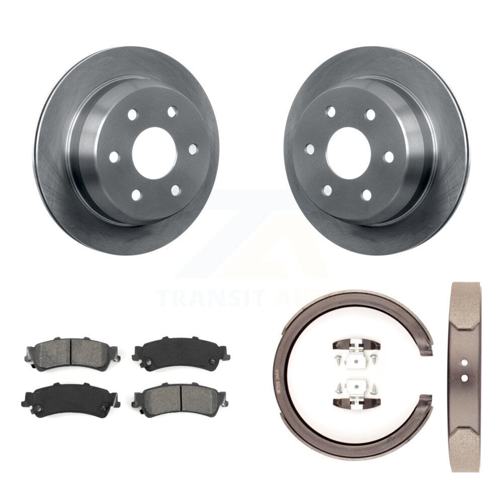 Disc Rotors and Semi-Metallic Brake Pads Kit-K8S-104411 - Kit.bestparts.ca