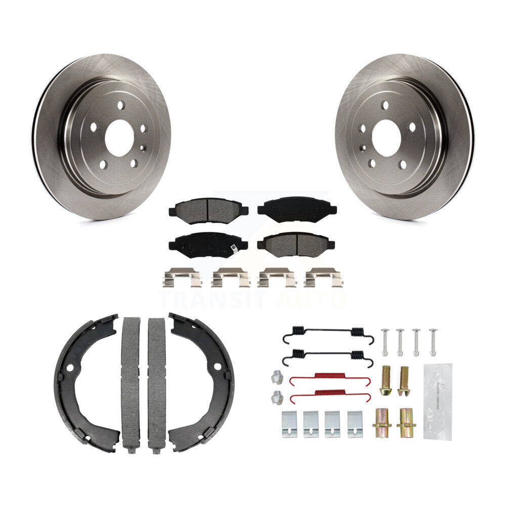 disc rotors and semi metallic brake pads-k8s-104642 - Kit.bestparts.ca