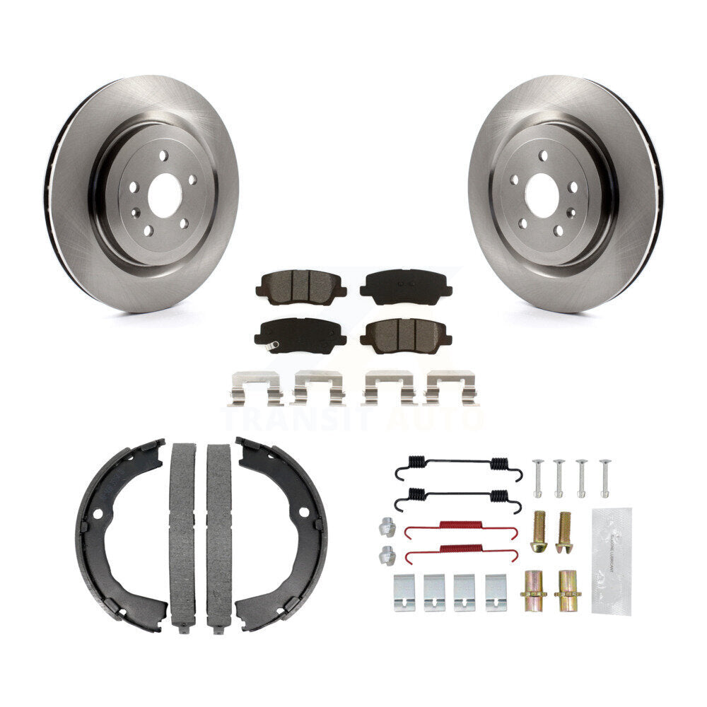 disc rotors and semi metallic brake pads-k8s-104647 - Kit.bestparts.ca
