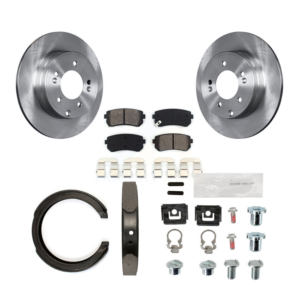 Disc Rotors and Semi-Metallic Brake Pads Kit-K8S-104649 - Kit.bestparts.ca Kit.bestparts.ca