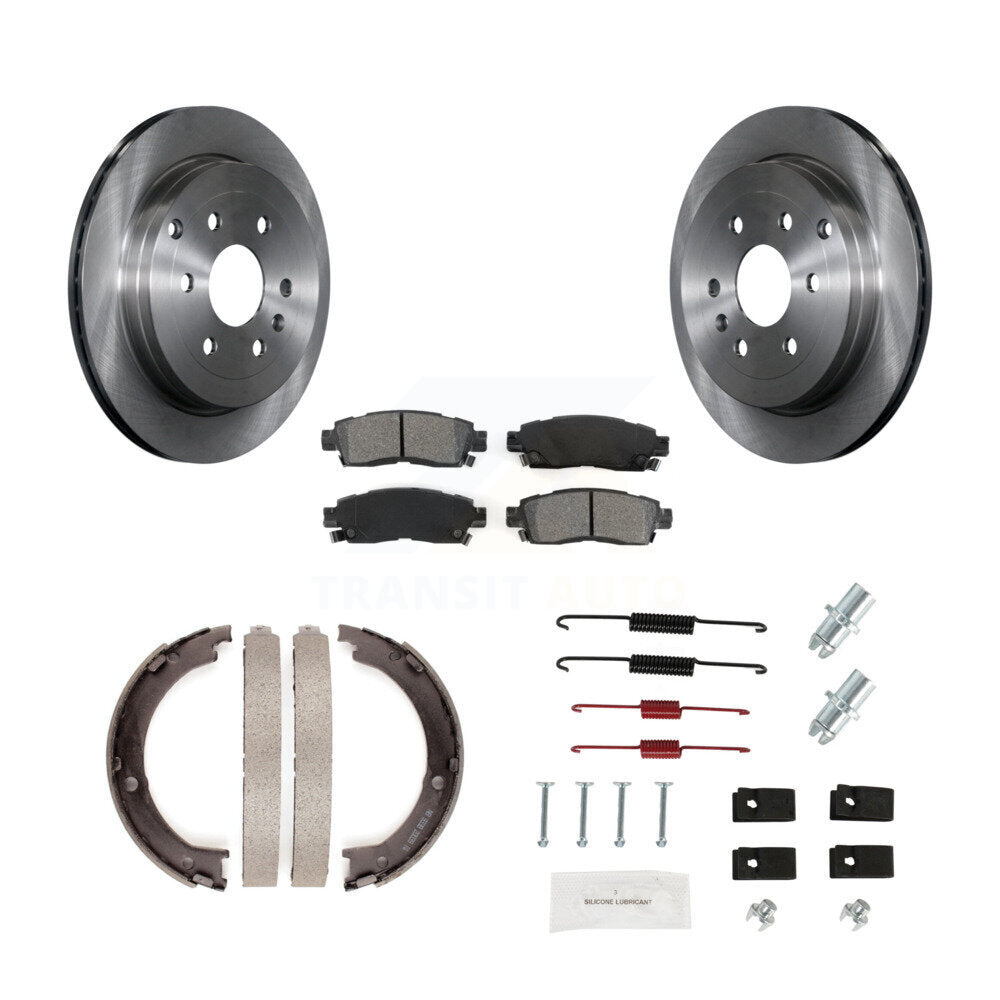 Disc Rotors and Semi-Metallic Brake Pads Kit-K8S-104715 - Kit.bestparts.ca