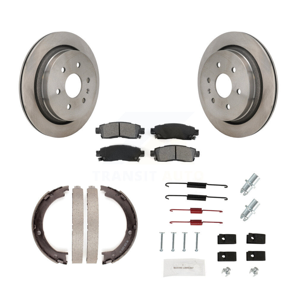 Disc Rotors and Semi-Metallic Brake Pads Kit-K8S-104717 - Kit.bestparts.ca