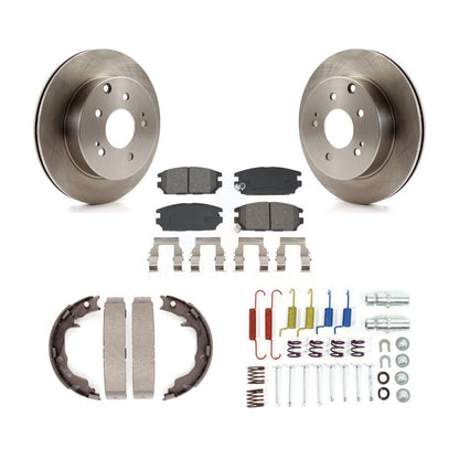 Disc Rotors and Semi-Metallic Brake Pads Kit-K8S-104820 - Kit.bestparts.ca