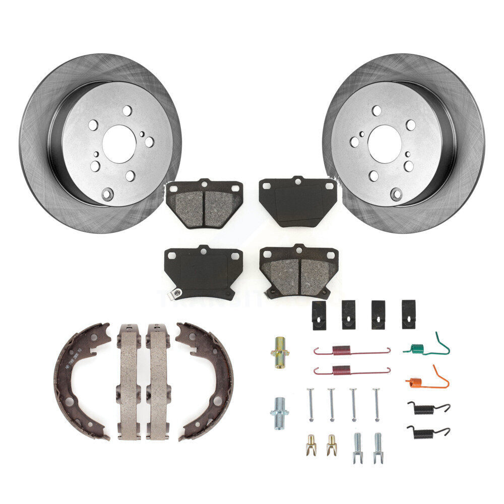 Disc Rotors and Semi-Metallic Brake Pads Kit-K8S-104881 - Kit.bestparts.ca