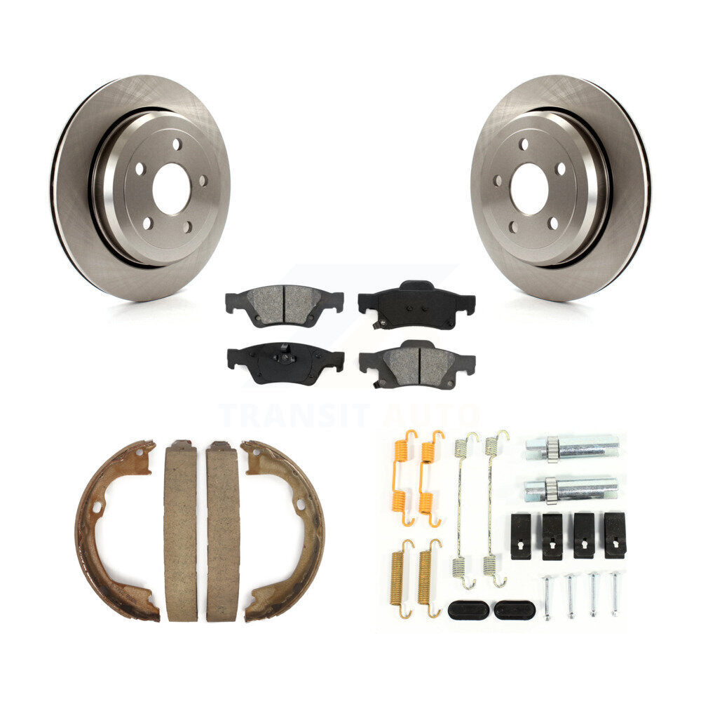 Disc Rotors and Semi-Metallic Brake Pads Kit-K8S-104963 - Kit.bestparts.ca
