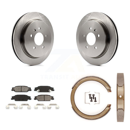 Disc Rotors and Semi-Metallic Brake Pads Kit-K8S-104985 - Kit.bestparts.ca