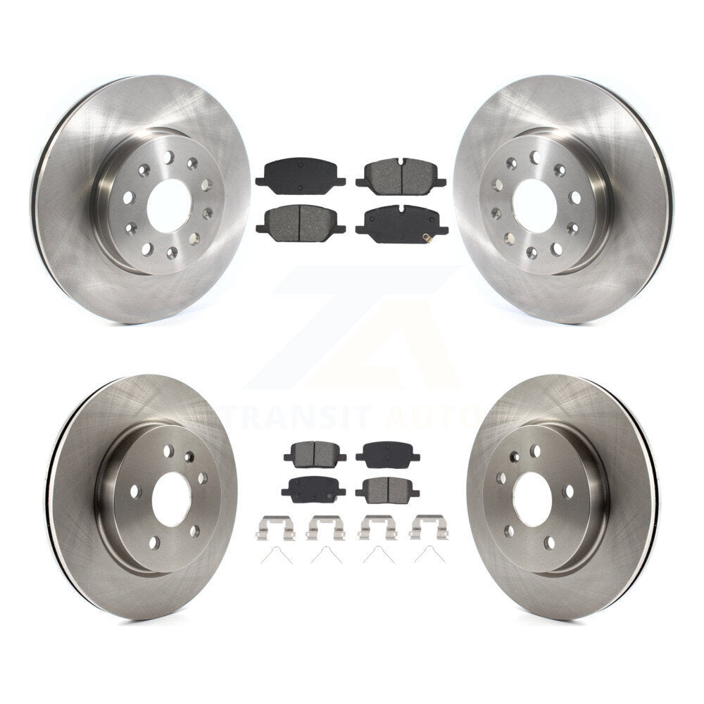 Disc Rotors and Semi-Metallic Brake Pads Kit-K8S-105013 - Kit.bestparts.ca Kit.bestparts.ca