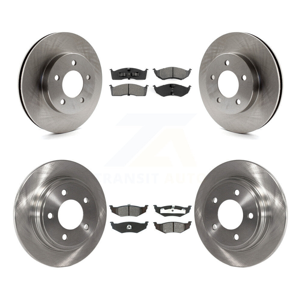 Disc Rotors and Semi-Metallic Brake Pads Kit-K8S-105028 - Kit.bestparts.ca
