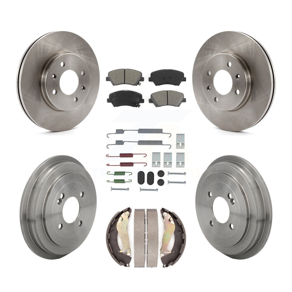 Disc Rotors and Semi-Metallic Brake Pads Kit-K8S-105044 - Kit.bestparts.ca Kit.bestparts.ca