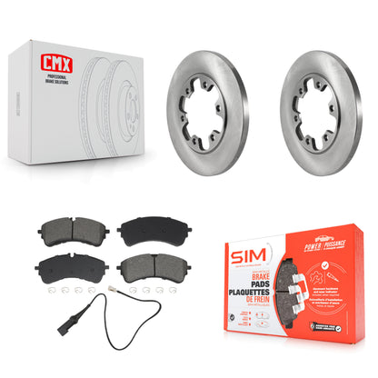 Disc Rotors and Semi-Metallic Brake Pads Kit-K8S-105051