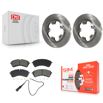 Disc Rotors and Semi-Metallic Brake Pads Kit-K8S-105052
