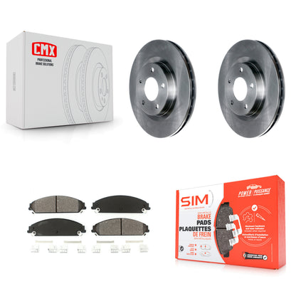 Disc Rotors and Semi-Metallic Brake Pads Kit-K8S-105065