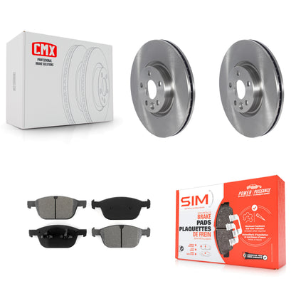 Disc Rotors and Semi-Metallic Brake Pads Kit-K8S-105069