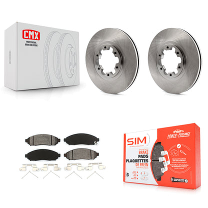 Disc Rotors and Semi-Metallic Brake Pads Kit-K8S-105078