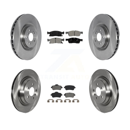 Disc Rotors and Semi-Metallic Brake Pads Kit-K8S-105079