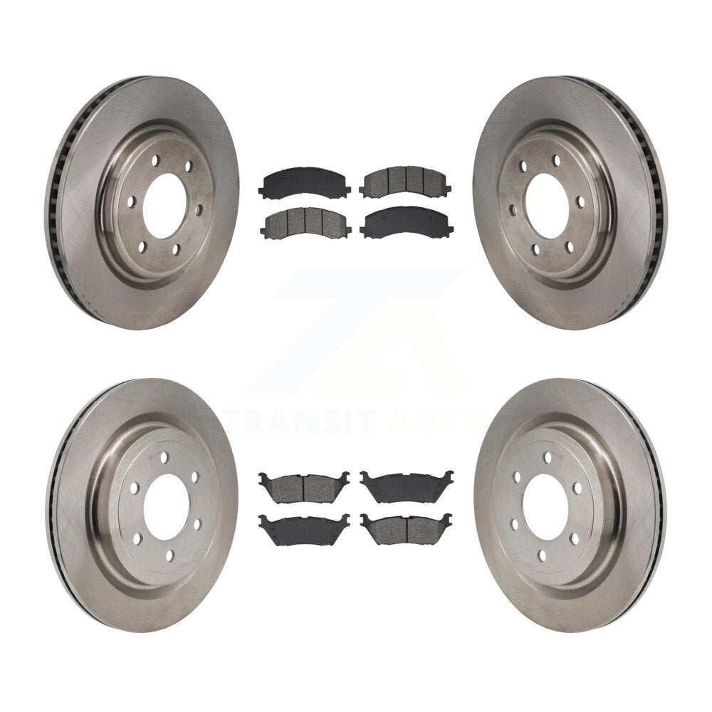 Disc Rotors and Semi-Metallic Brake Pads Kit-K8S-105080 Kit.bestparts.ca