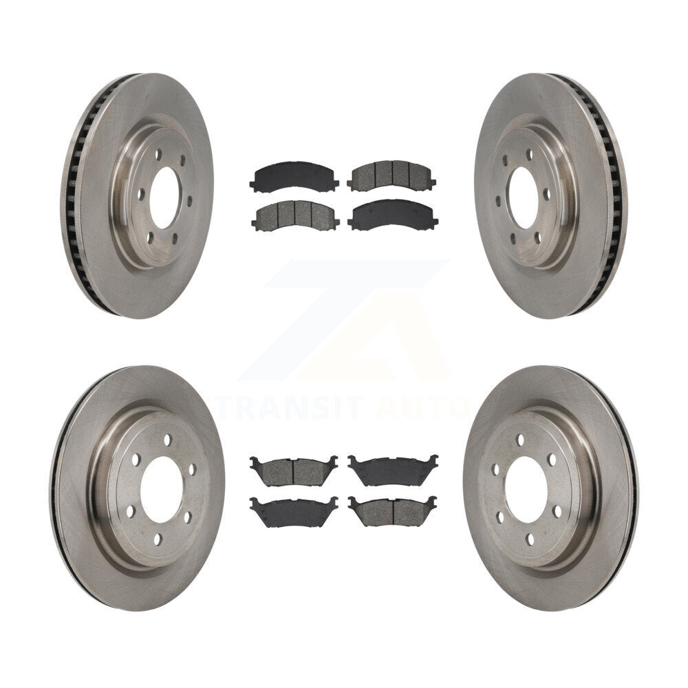 Disc Rotors and Semi-Metallic Brake Pads Kit-K8S-105081 Kit.bestparts.ca
