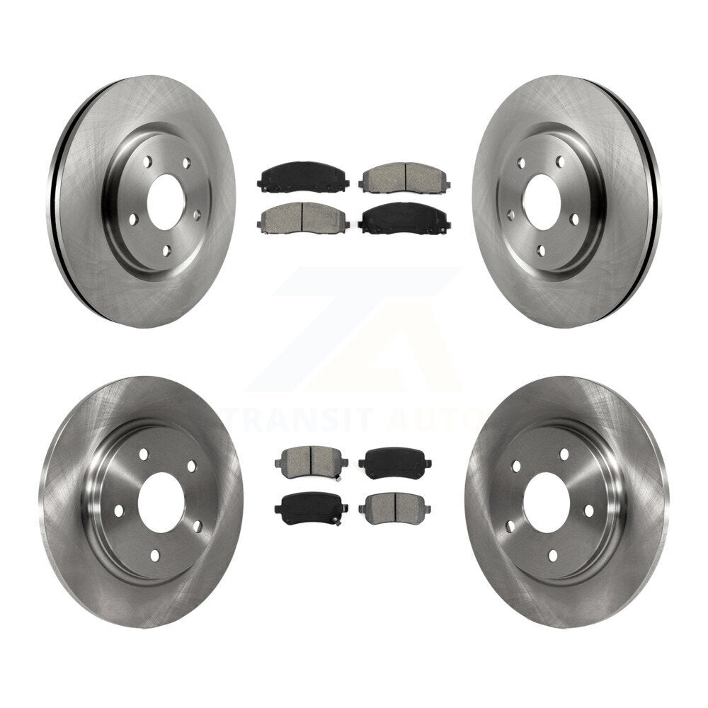 Disc Rotors and Semi-Metallic Brake Pads Kit-K8S-105082 Kit.bestparts.ca