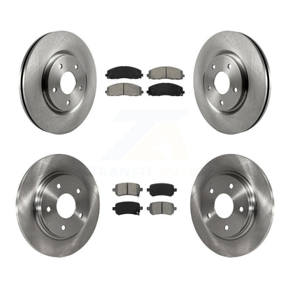 Disc Rotors and Semi-Metallic Brake Pads Kit-K8S-105082