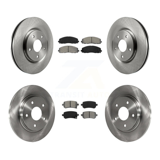 Disc Rotors and Semi-Metallic Brake Pads Kit-K8S-105082