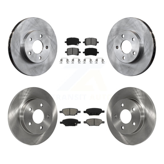 Disc Rotors and Semi-Metallic Brake Pads Kit-K8S-105083